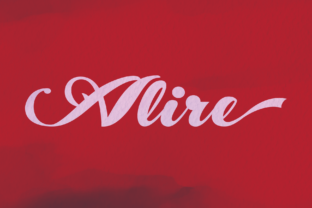 Alire: A Cursive Font That Feels Like a Handwritten Note from Your Favorite Vintage Bookstore