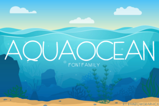 AquaOcean: A Clean, Ocean-Inspired Sans Serif