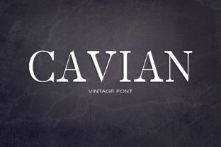 Cavian: A Thoughtful Revival of 80s Typography with Modern Utility