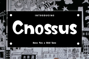 Cnossus: The Sweet, Simple Comic Font That’s Redefining Visual Distinction