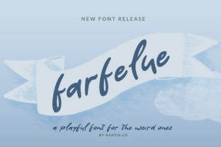 Farfelue: A Handwritten Font with Modern Edge
