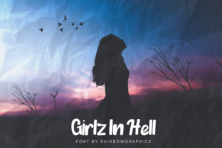Girlz in Hell: A Sweet, Simple Script Font That Fits Real Creative Workflows