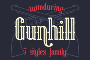 Gunhill Family: Where Vintage Charm Meets Modern Typography