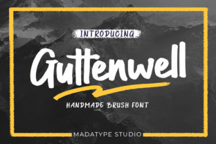 Guttenwell: The Script Font That Gives Your Words Instant Personality