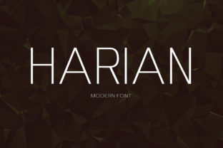 Harian: A Bold, Simple Sans Serif for Real Work and Real People