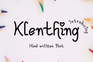Klenthing: The Handwritten Font That Adds Whimsy Without the Work