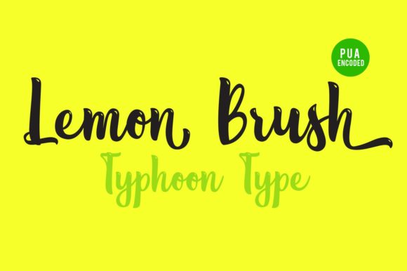 Lemon Brush: A Handwritten Font That Brings Authenticity and Modern Energy to Your Designs