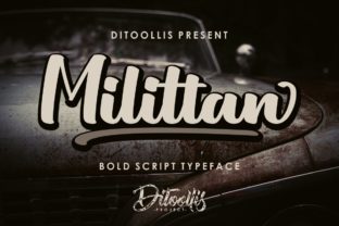 Milittan Font: A Classy, Modern Script for Personalized Design Projects