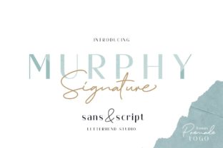Murphy: A Charming Script + Sans Font Duo