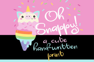 Oh Snappy: The Hand-Crafted Font That Turns Tone Into Typography