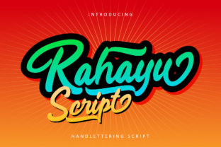 Rahayu Script: A Bold Hand-Lettering Font for Intentional Visual Strategy