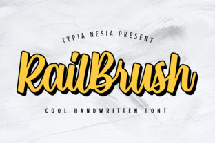 Rail Brush: The Bold Handwritten Font That Delivers Vintage Charm—Without the Pitfalls