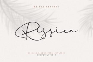 Ressica: A Natural Modern Handwritten Font