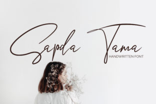 Sapda Tama: The Elegant Script Font That Elevates Handmade Romance