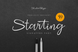 Starting: A Friendly, Modern Script Font That Fits Real Life