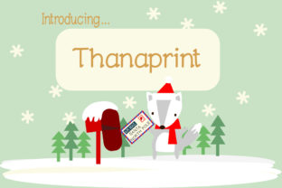 Thanaprint: A Warm, Friendly Serif That Invites Connection