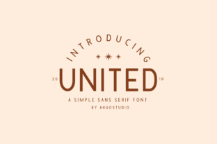 United: A Clean, Modern Sans Serif